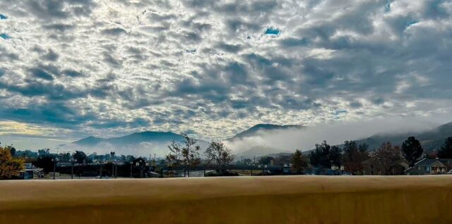 Foggy Morning In Temecula, CA December 2024