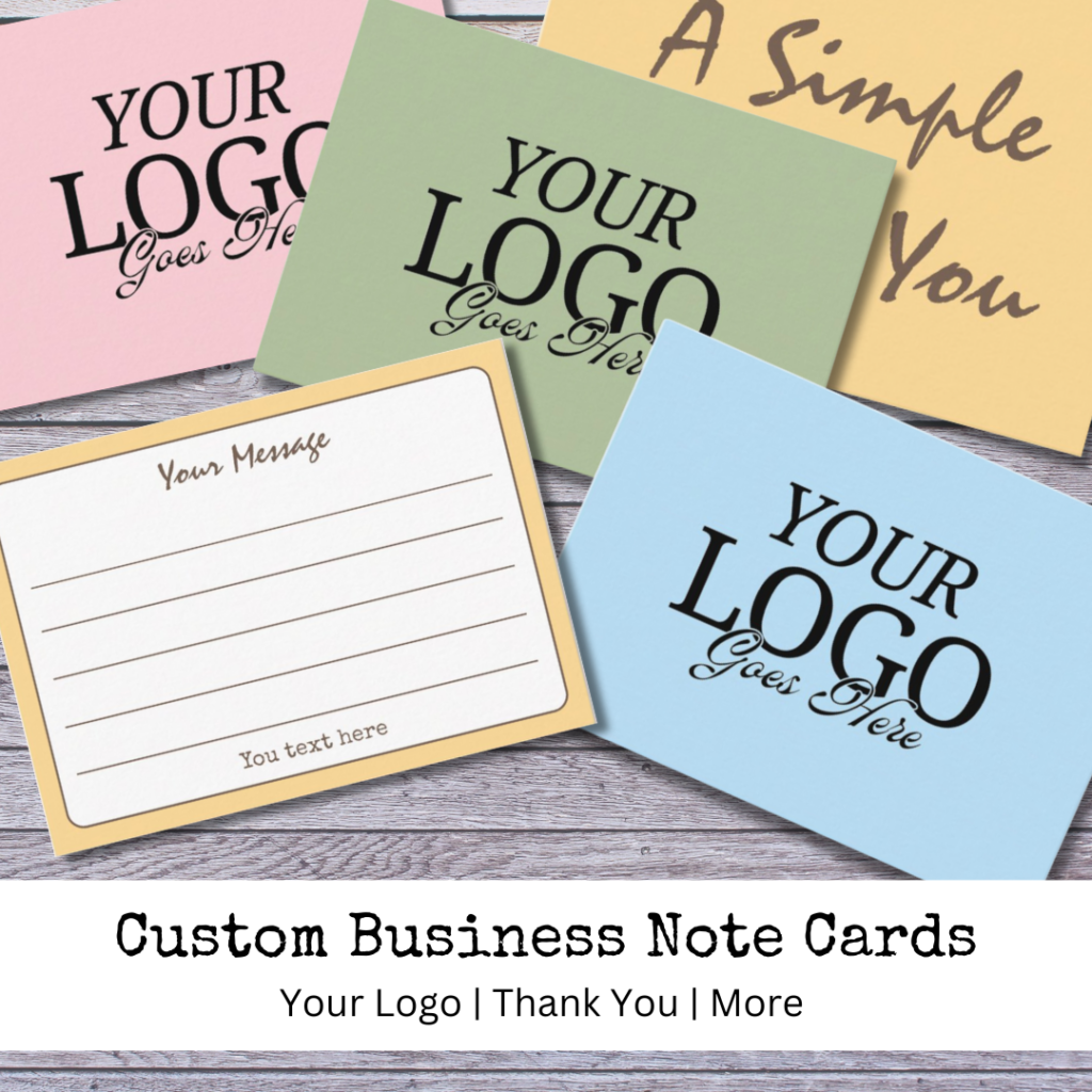 Lined Business Note Cards Blog Post Pic