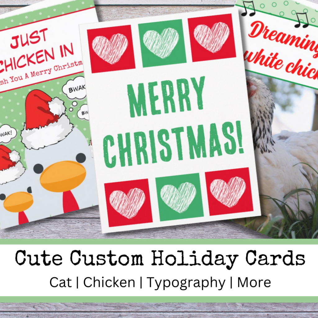 Cute Custom Chistmas Cards Blog Post Pic