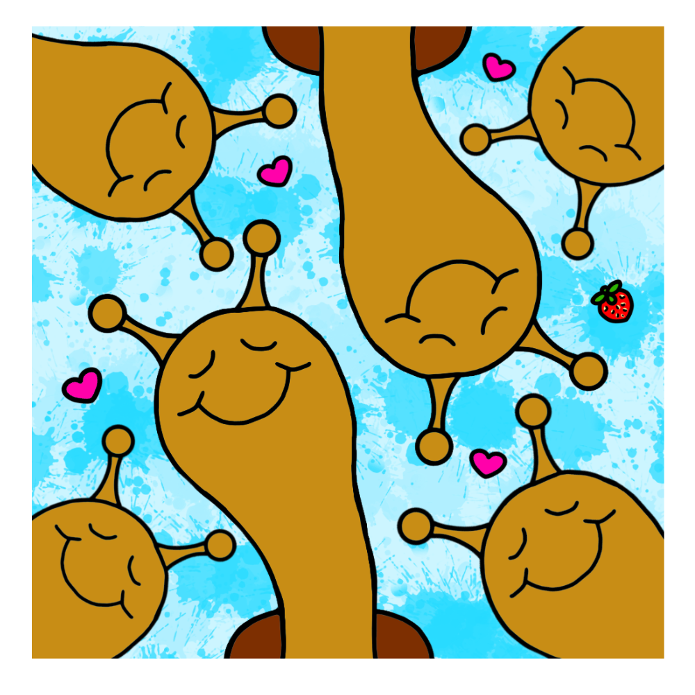 Cute Snail And Friends (Miles Of Smiles)