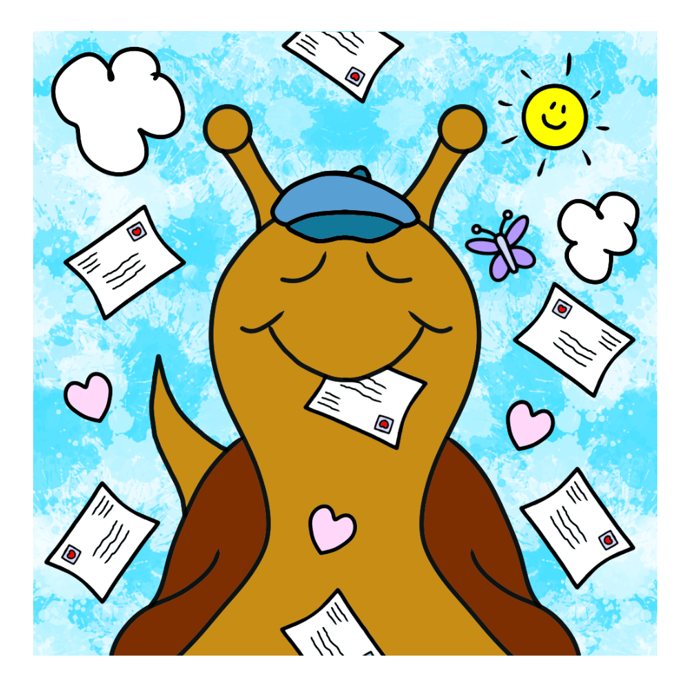 Cute Snail You've Got Mail